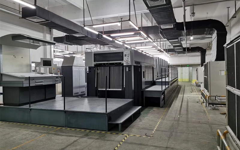 Heidelberg  CD102-6+L Six - color printing machine